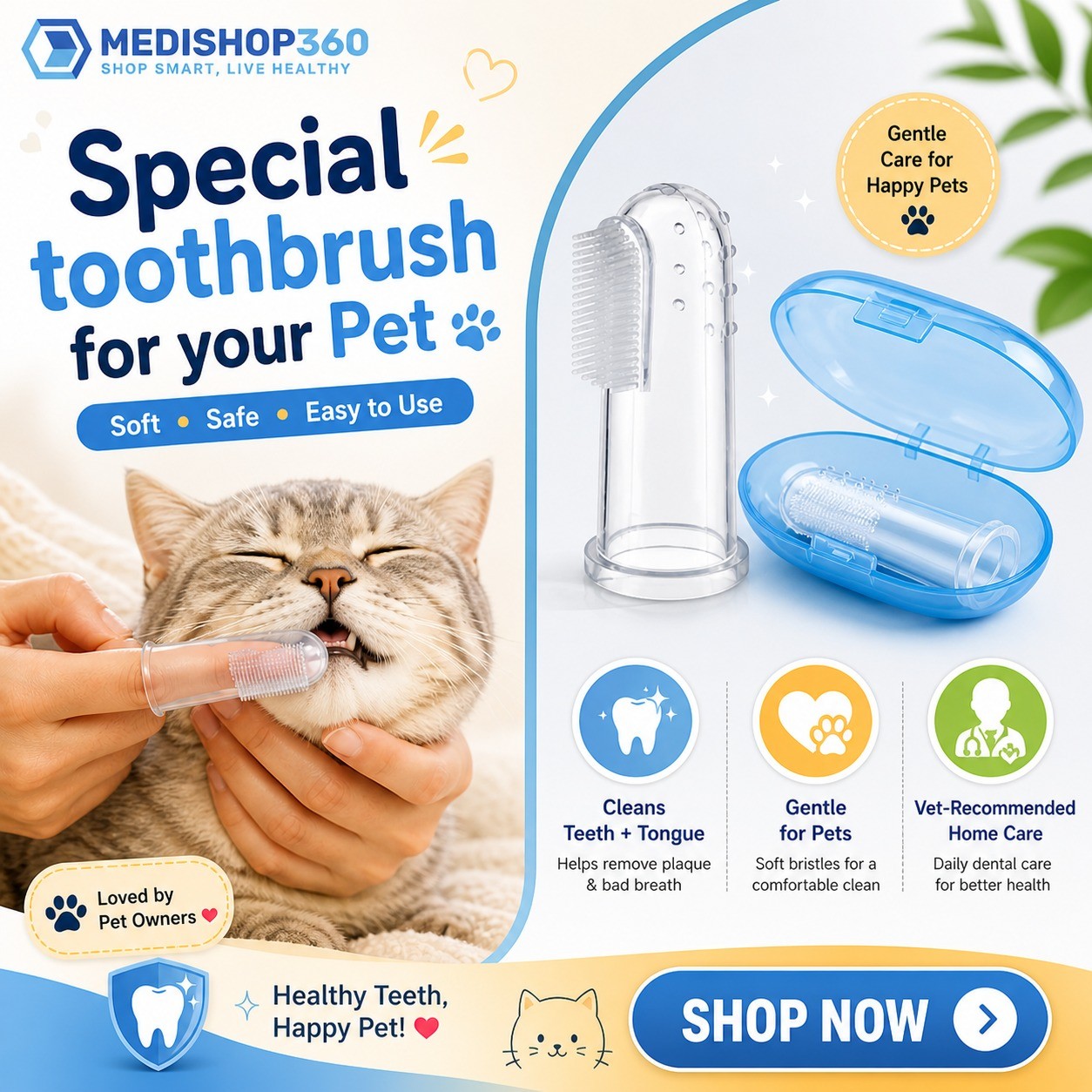 Baby Finger Toothbrush (3 Pcs)