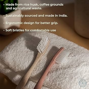 Toothbrush Rice Husk